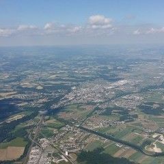 Flugwegposition um 14:07:22: Aufgenommen in der Nähe von Gemeinde Amstetten, Österreich in 1686 Meter